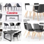 Chair and table 1-Download model free