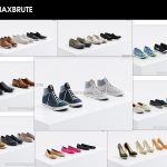Shoes- Download free-Giày 3dsmax