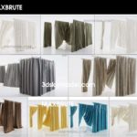 Curtain 1-Download free- Rèm vải 3ds max