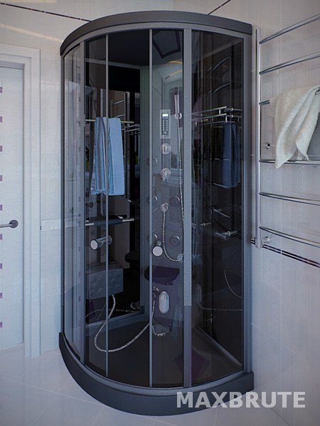 3dSkyHost: Bathtub & Shower cubicle Maxbrute - Bồn tắm 69