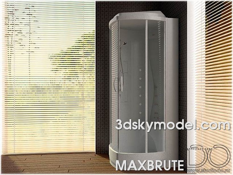 3dSkyHost: Bathtub & Shower cubicle Maxbrute - Bồn tắm38