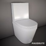 Bồn cầu –  Toilet & Bidet 10- 3d max