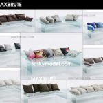 Pillows 1- GỐI    3dsmax