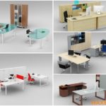 Model đồ nội thất văn phòng 3dmax Office furniture