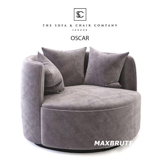 The Sofa And Chair Company Oscar Arm Chair Pro 3 Maxbrute