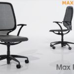 Ghế văn phòng 3dmax  Office Chairs 4
