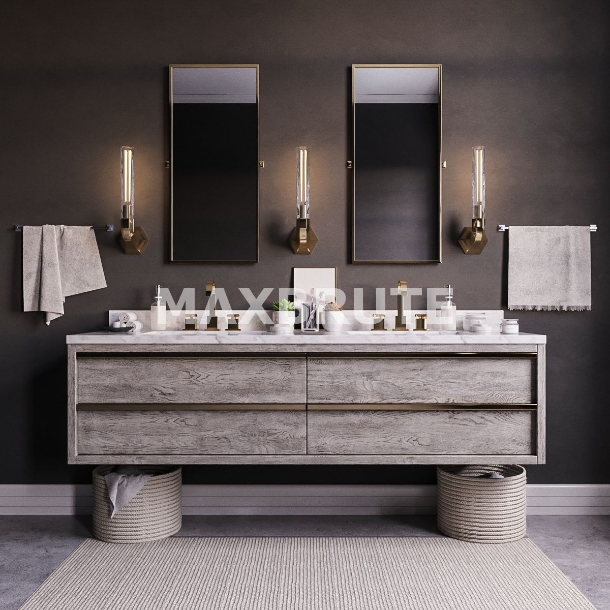 3dSkyHost: Furniture bathroom furniture maxbrute