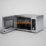 Lò vi sóng 3dmax tải về cùng Maxbrute thư viện trực tuyến microwave