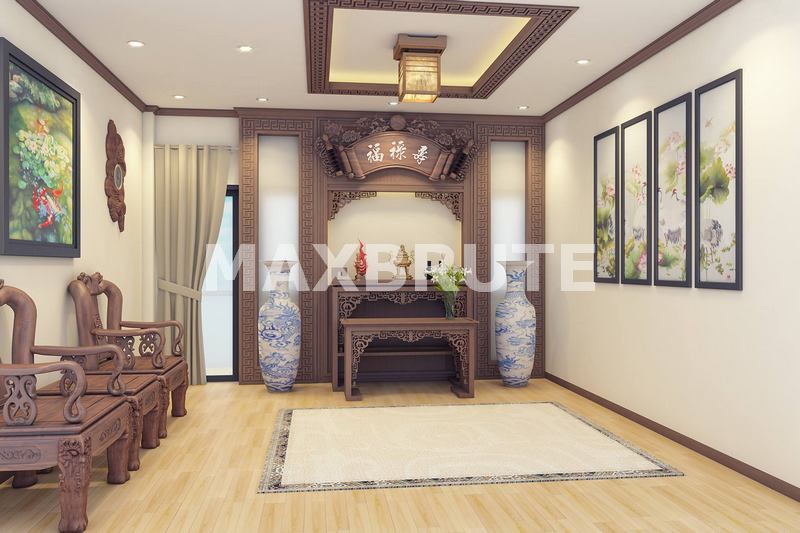 Phòng thờ 3dmax VIP 2 - Maxbrute Furniture Visualization