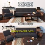 Asian style sofa MAXBRUTE