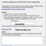Sửa lỗi 3dsmax khi cài Vray 3.6 a software problem has caused 3ds max to close unexpectedly