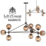 Chandelier 10 Globes Loft & Concept Ceiling light