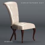 Christopher Guy Isabela  3dsmax 3dmodel dining chair