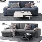 ikea  Kivik sofa 3dsmax 3dmodel