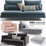 Ikea SODERHAMN sofa 3dmodel  615