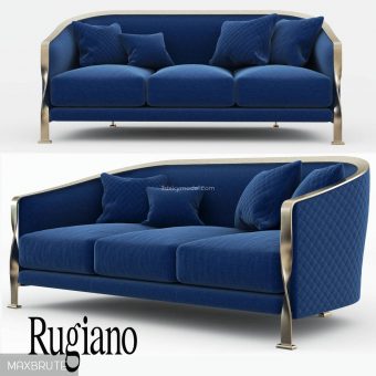 Rugiano Paris  1 sofa 3dmodel  621