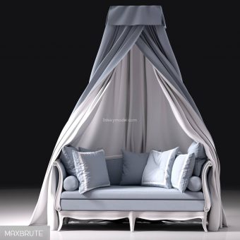 Daybed sofa 3dmodel  45