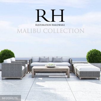 RH Malibu Collection sofa 3dmodel  80