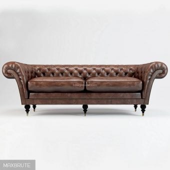 Philip Stanhope  Chesterfield sofa 3dmodel  184