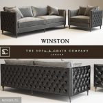 Winston sofa 3dmodel  208