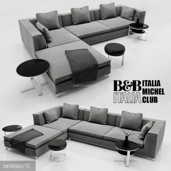 italia michel sofa 3dmodel  236