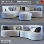 Manhattan sofa 3dmodel  238