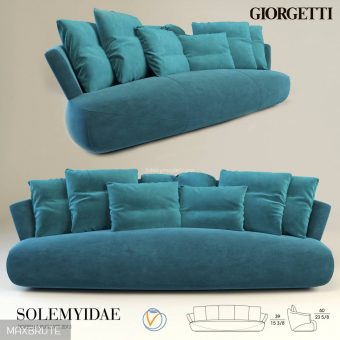 Giorgetti Solemyidae sofa 3dmodel  259