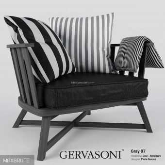 Gervasoni sofa sofa 3dmodel  308