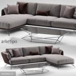 Arketipo morrison  2 sofa 3dmodel  362