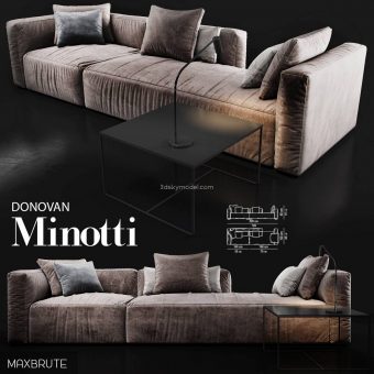 sofa 3dmodel  499