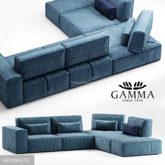 gamma soho I sofa 3dmodel  535