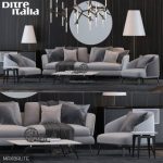 Ditre italya sofa sofa 3dmodel  580