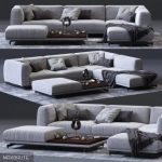 GermainCorner 01 sofa 3dmodel  600