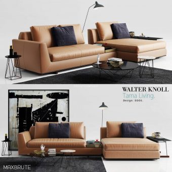 Walter Knoll Tama Living sofa 3dmodel  609