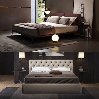 Sell Bed set 2018 3dsmax