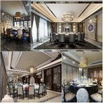 sell Viproom – Dining room of the hotel od set 8