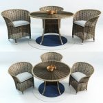Patio Wicker preview Table & chair 316