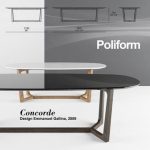 table Poliforrm Concorde set2 3dmodel 42