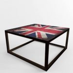 table Dialmabrown coffe 3dmodel 5