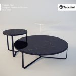 table Cage Tacchini 3dmodel 7