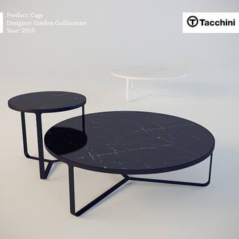 table Cage Tacchini 3dmodel download free 7