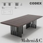 table molteni codex 3dmodel 74