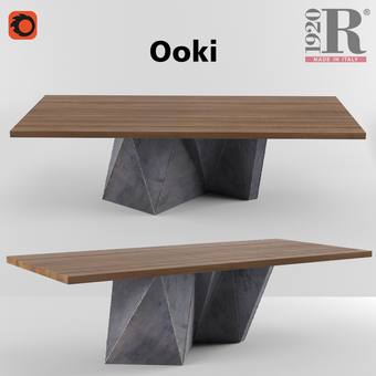 table Riva1920 Ooki 3dmodel download free 85