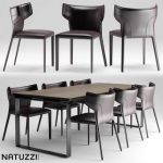 Natuzzi italia Table & chair 95