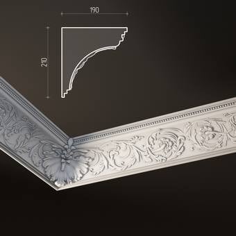 Decorative plaster  Trang trí thạch cao download 3dmodel free  342