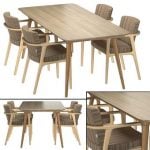 Zio Dining Table & chair 142