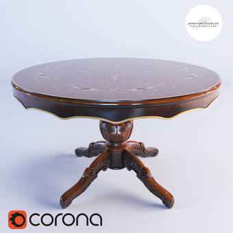 table stol 244 2015  corona 3dmodel download free 155