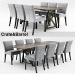Crate&Barrel  and Table & chair 268