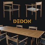 Tibbo Dedon Table & chair 284