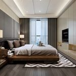 Bed room  A001-modern-style